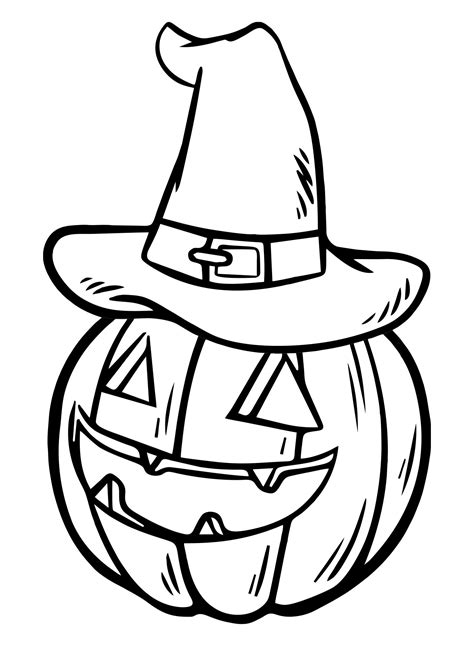 Witch Hat Pumpkin Stencils: Bringing Your Drawings to Life